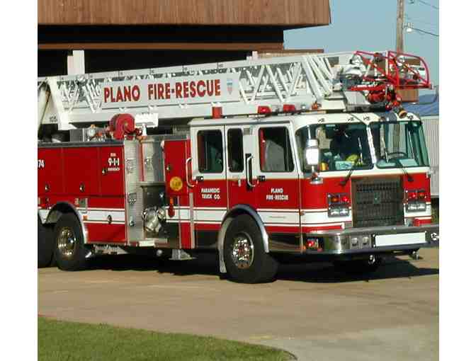 Fire Truck RIDE with the Plano Fire Department