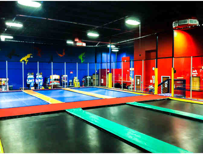 2 one-hour jump passes at JUMPSTREET indoor trampoline park
