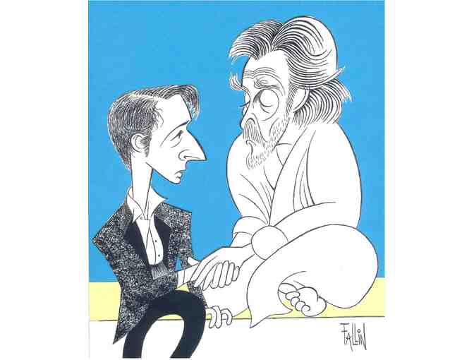 Caricature by Ken Fallin