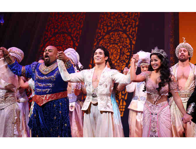 (2) House Seats for Aladdin and Backstage Tour with Tony Award winner James Iglehart