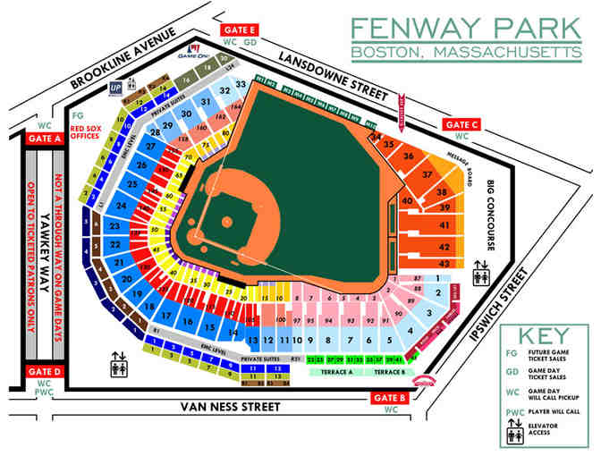 4 Boston Red Sox Field Box Tickets for Saturday, April 15th - Photo 2