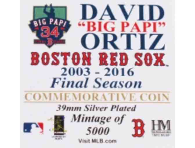 Highland Mint David Ortiz Boston Red Sox Commemorative Retirement Coin