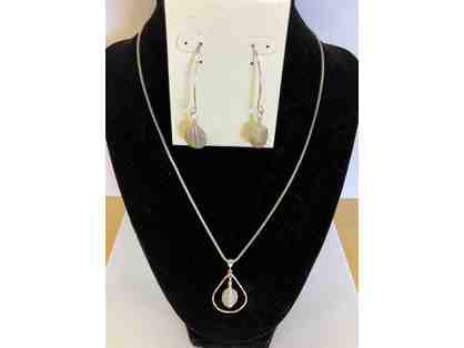 CapeStone Jewelry: Necklace & Earring Set - Made by Artist Donna Driscoll