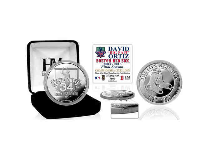 Highland Mint David Ortiz Boston Red Sox Commemorative Retirement Coin