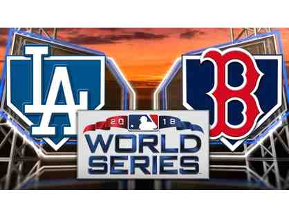 Two WORLD SERIES Tickets to Game 2 at Fenway Park - Loge Box 138