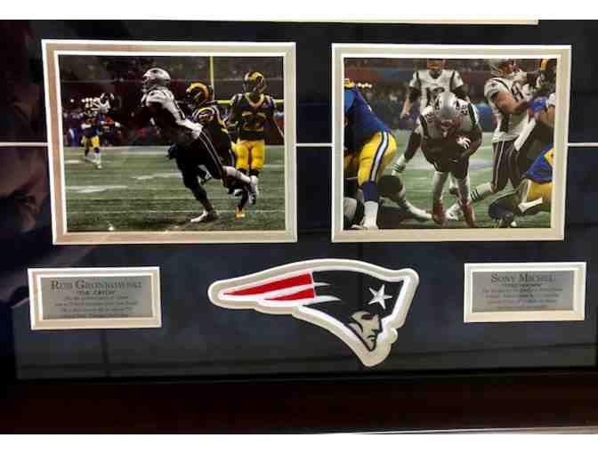 New England Patriots: Super Bowl LIII 'Champions' Photo Collage