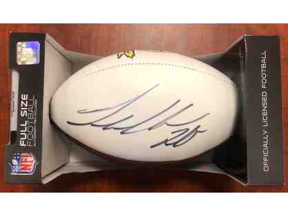 Redskins football signed by Landon Collins