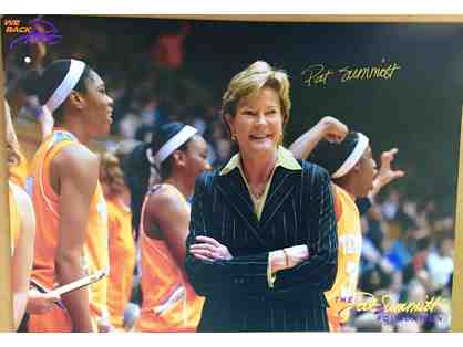 Autographed photo of Pat Summitt - One of The Greatest Basketball Coaches of All Time