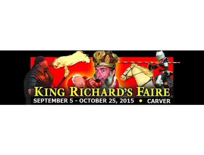 King Richard's Faire, Carver, MA - 4 Tickets
