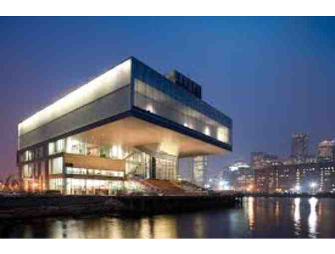 2 Admission Passes for Institute of Contemporary Art and gift card for The Fireplace
