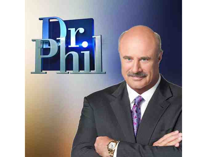 VIP Tickets to Dr. Phil Show for 4 and Autographed Merchandise