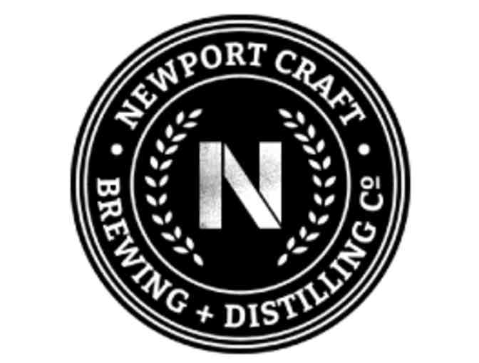 Newport Craft Brewing & Distilling Co. - Tour and Tasting for 4 and promo items