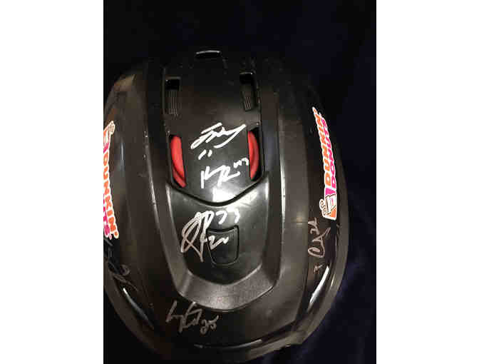 Autographed Providence Bruins Helmet - Used in a Game