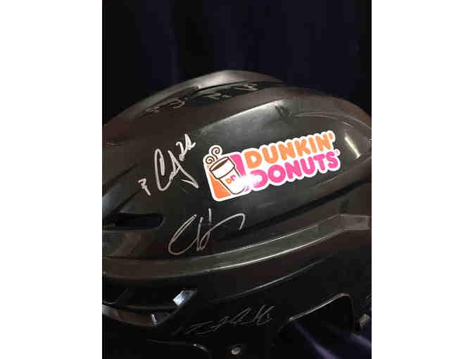 Autographed Providence Bruins Helmet - Used in a Game