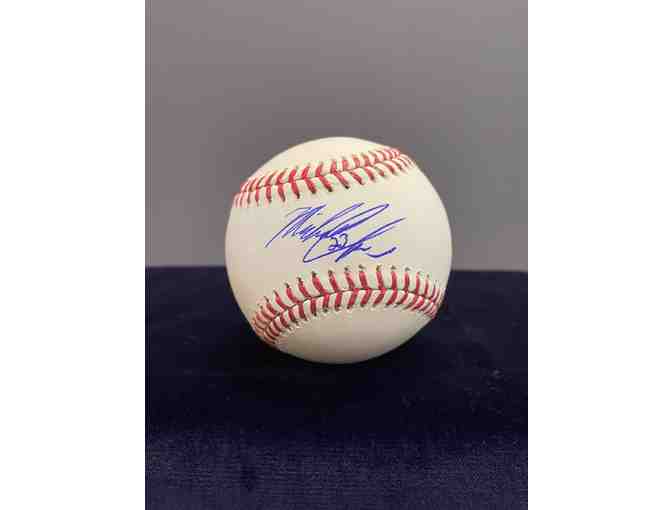 Former Boston Red Sox Michael Chavis Autographed Baseball