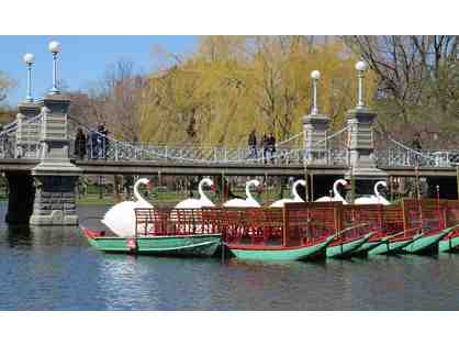 Swan Boats of Boston 4 Boat Ride Passes & Chipotle 2 Entrees and 1 Chips and Queso