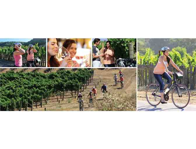 One Day Bicycle Rental for Two in Napa or Sonoma Valley