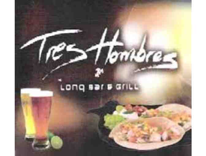 Gift Certificate for Tres Hombres in Chico