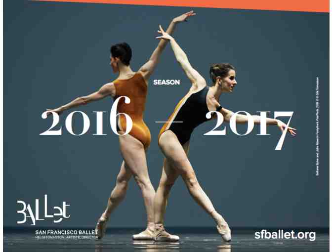 Two Tickets to San Francisco Ballet's 2017 Repertory Season