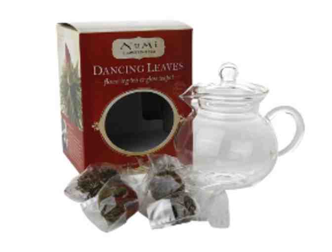 Numi Dancing Leaves Flowering Tea & Glass Teapot