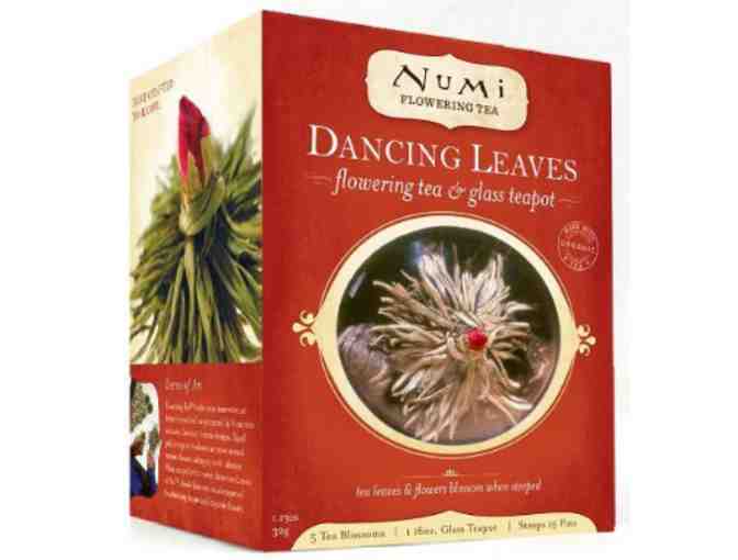 Numi Dancing Leaves Flowering Tea & Glass Teapot