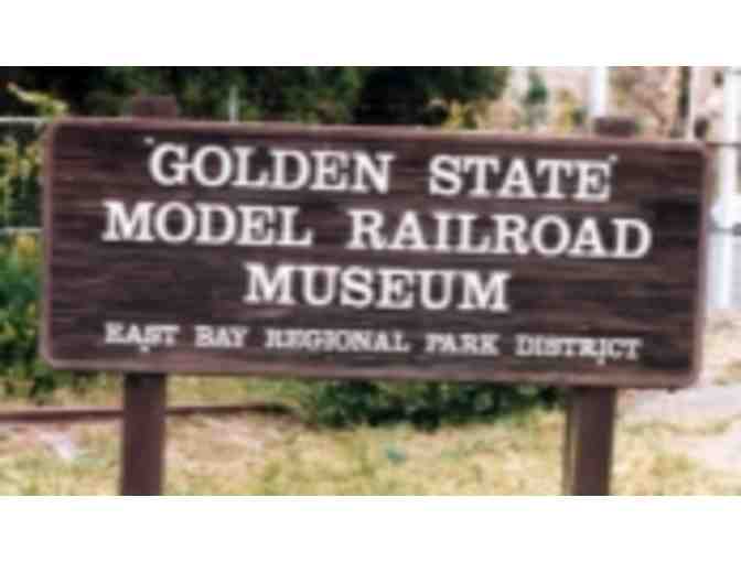 Certificate for Annual Family Pass to the Golden State Model Railroad Museum in Richmond