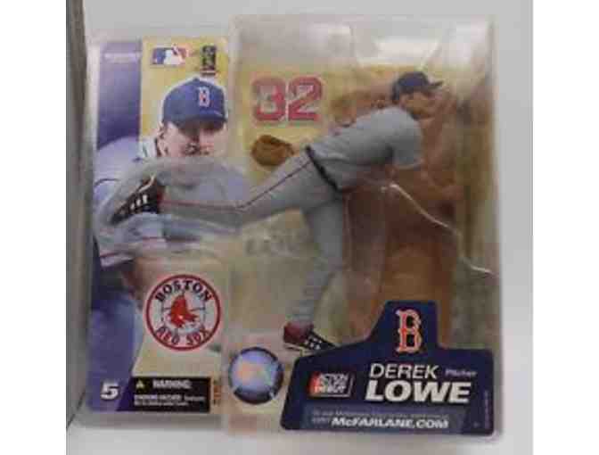 Three McFarlane's Action Figures: Baseball's Mark Prior, Derek Lowe, and Jake Peavy - NEW