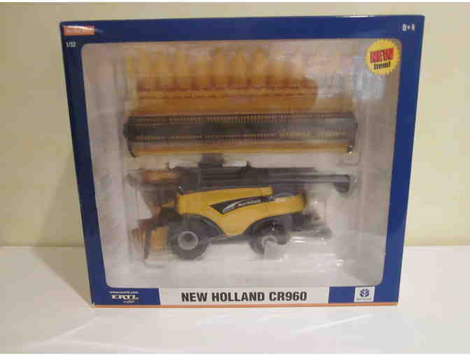'Freeze Frame One-on-One' Figurines & 'New Holland Combine' Toy Vehicle  - NEW
