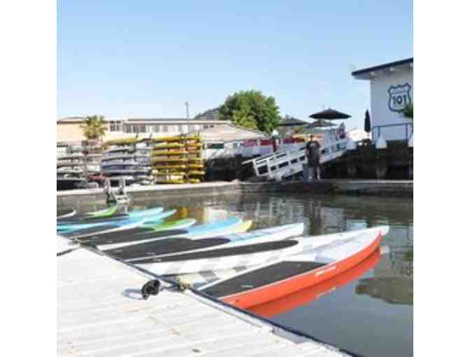 All Day Kayak or Stand Up Paddle Rental for Four at 101 Surf Sports in Marin