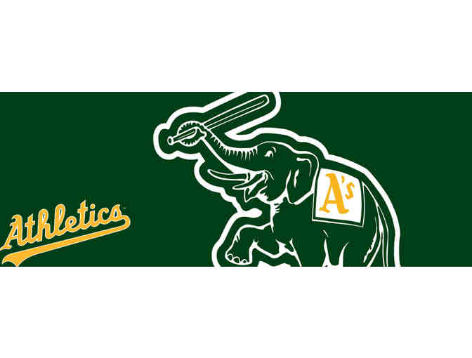 Tickets & Parking Pass for Four to Oakland A's 2018 Home Game