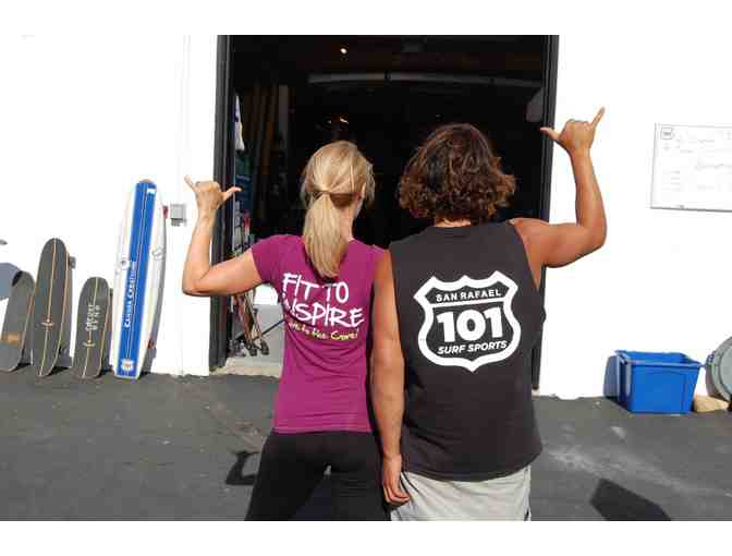 All Day Kayak or Stand Up Paddle Rental for Four at 101 Surf Sports in Marin