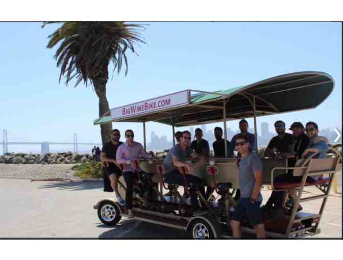 Big Wine Bike Tour for up to 14  on Treasure Island
