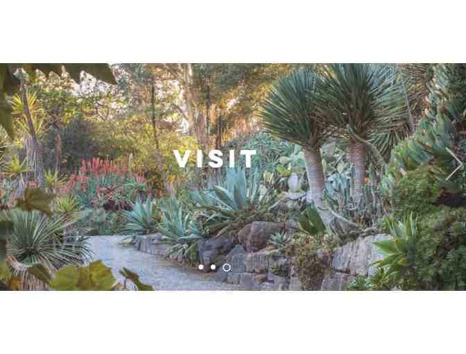 Family/Dual Membership to San Francisco Botanical Garden