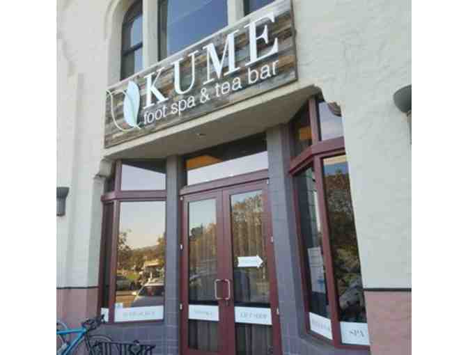 One Hour Foot Reflexology at Kume Foot Spa & Tea Bar in Oakland