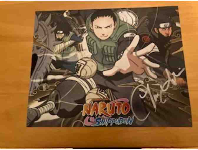 Signed Prints of Naruto and Shikamaru