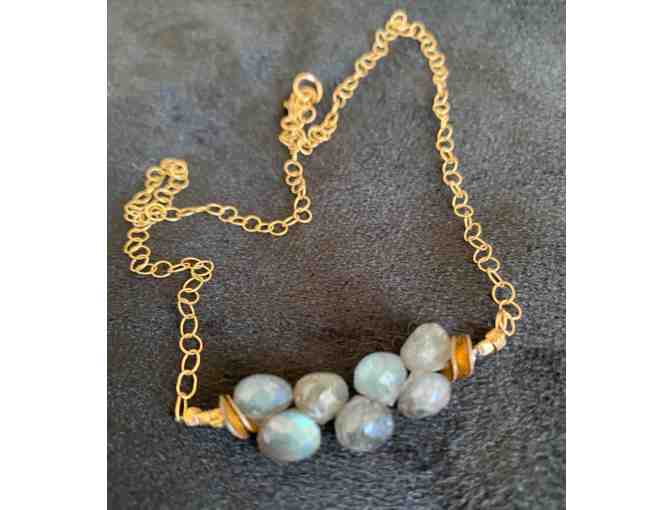 Labradorite Necklace by Chessy Shay Jewelry