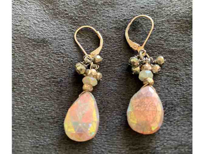 Sunstone Earrings by Chessy Shay Jewelry