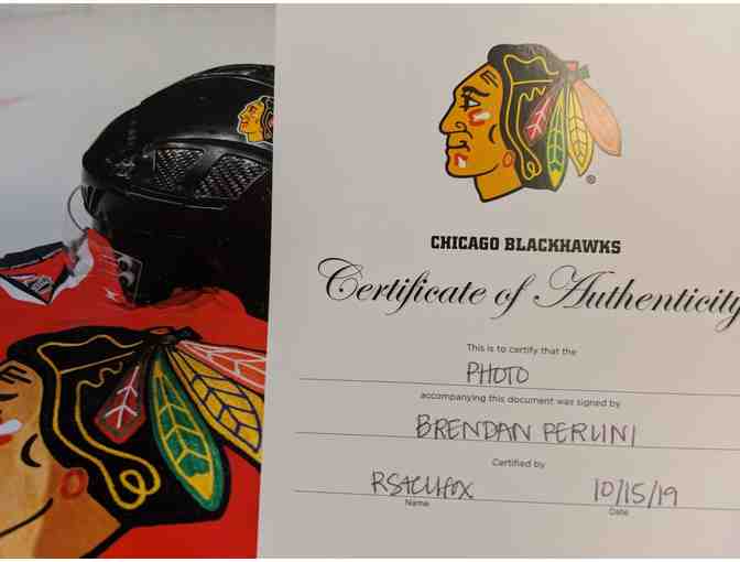 Chicago Blackhawks Brendan Perlini Autographed Photo