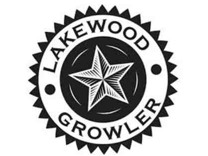 Beer Flight & Crowler Fill from Lakewood Growler