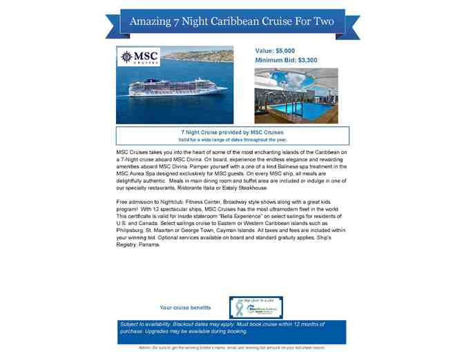 Amazing 7 Night Caribbean Cruise For Two - Photo 2
