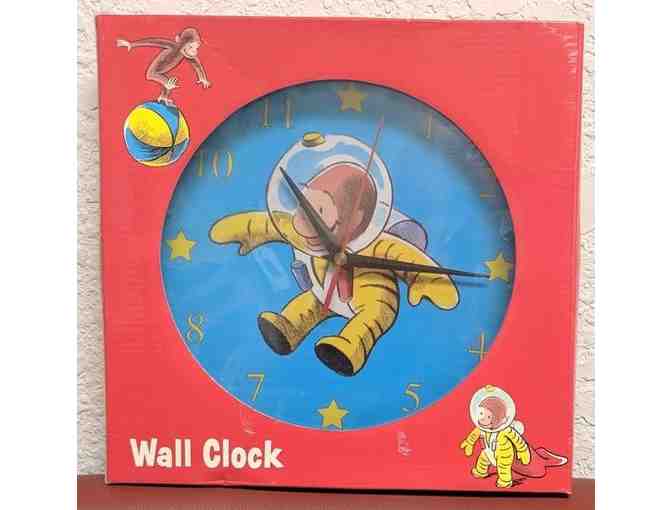 Curious George Wall Clock Combo Pack