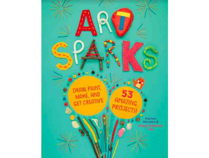 'Art Sparks' Book - Signed by authors + Coloring Book & Markers