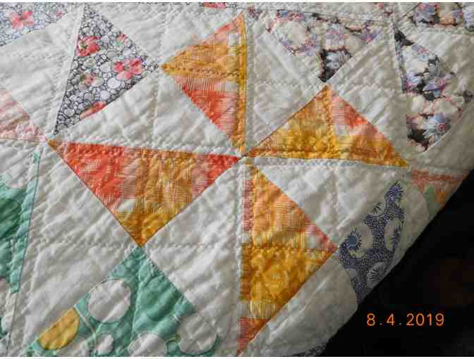 1930's Hand-Sewn Quilt