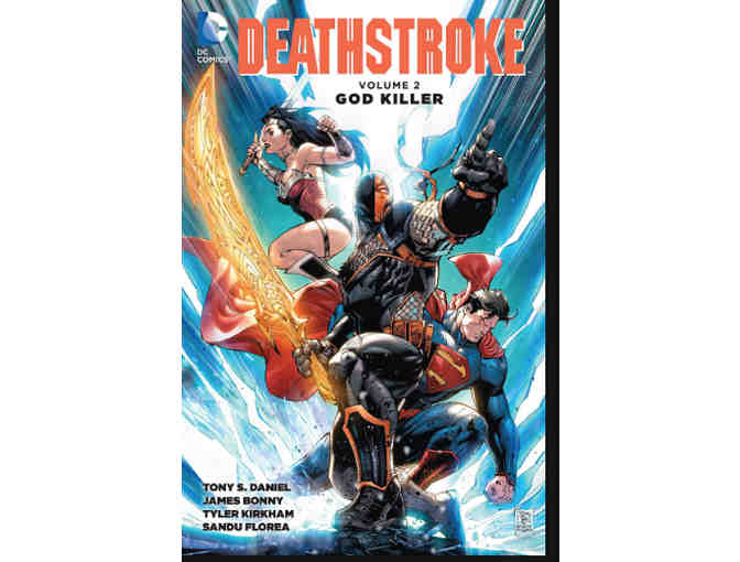 Variant Cover DC Comic with Batman Head Sketch + BONUS Signed Godkiller V2