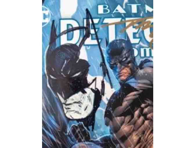 Variant Cover DC Comic with Batman Head Sketch + BONUS Signed Godkiller V2