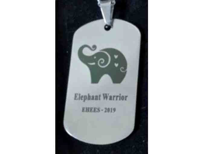 Custom Elephant Warrior Necklace + EHEES Tote - LIMITED