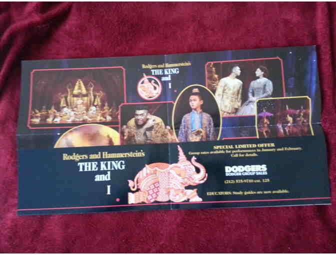 'The King & I' Mailing Signed by Cast Members
