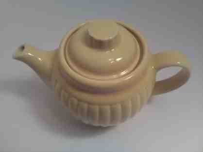 Hall Everson Ribbed Teapot Bright Yellow
