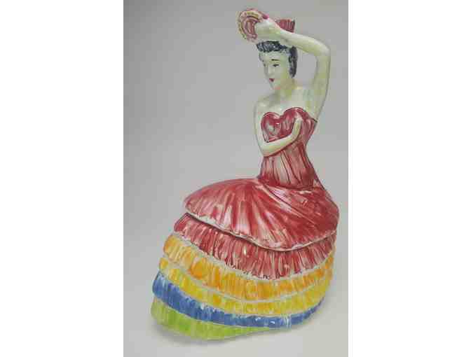 Hand Painted Dancing Lady