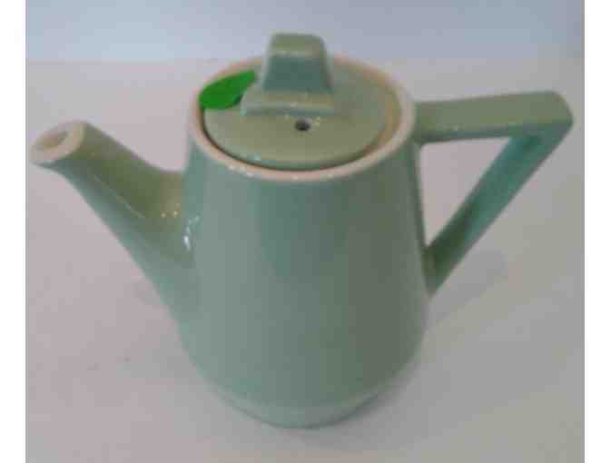 Hall China Super Ceram Nile Green Teapot w/Lid